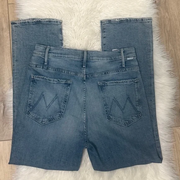 MOTHER The Hustler Scinic Route Cropped Straight Jeans - Picture 5 of 9